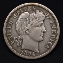 How to Identify the 1894-S Barber Dime
