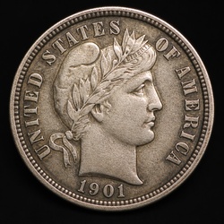 How to Identify the 1901-S Barber Dime
