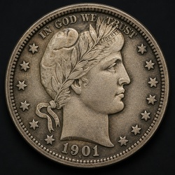 How to Identify the 1901-S Barber Quarter