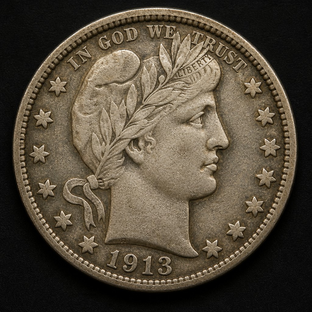 1913 Barber Quarter