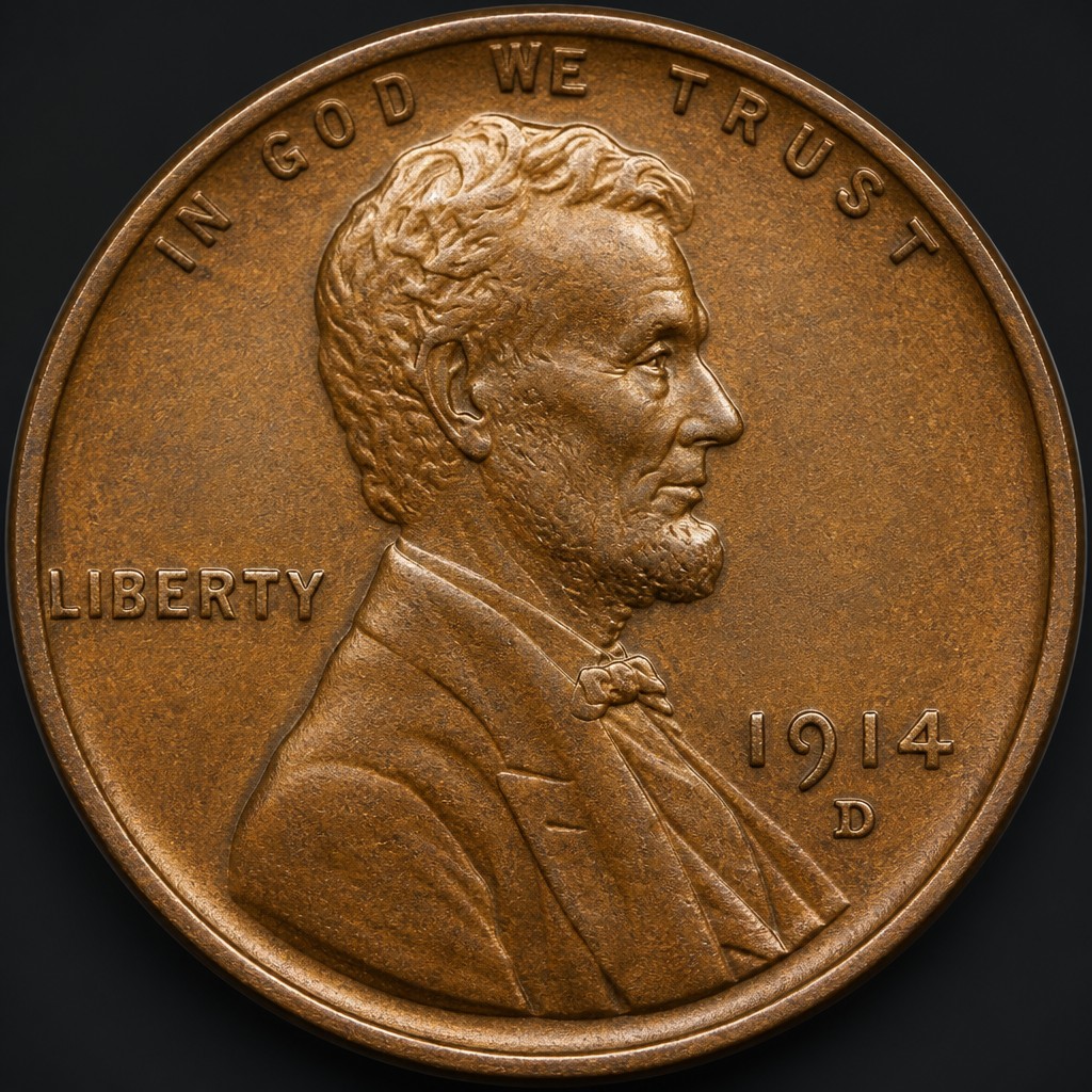 1914-D Lincoln Cent