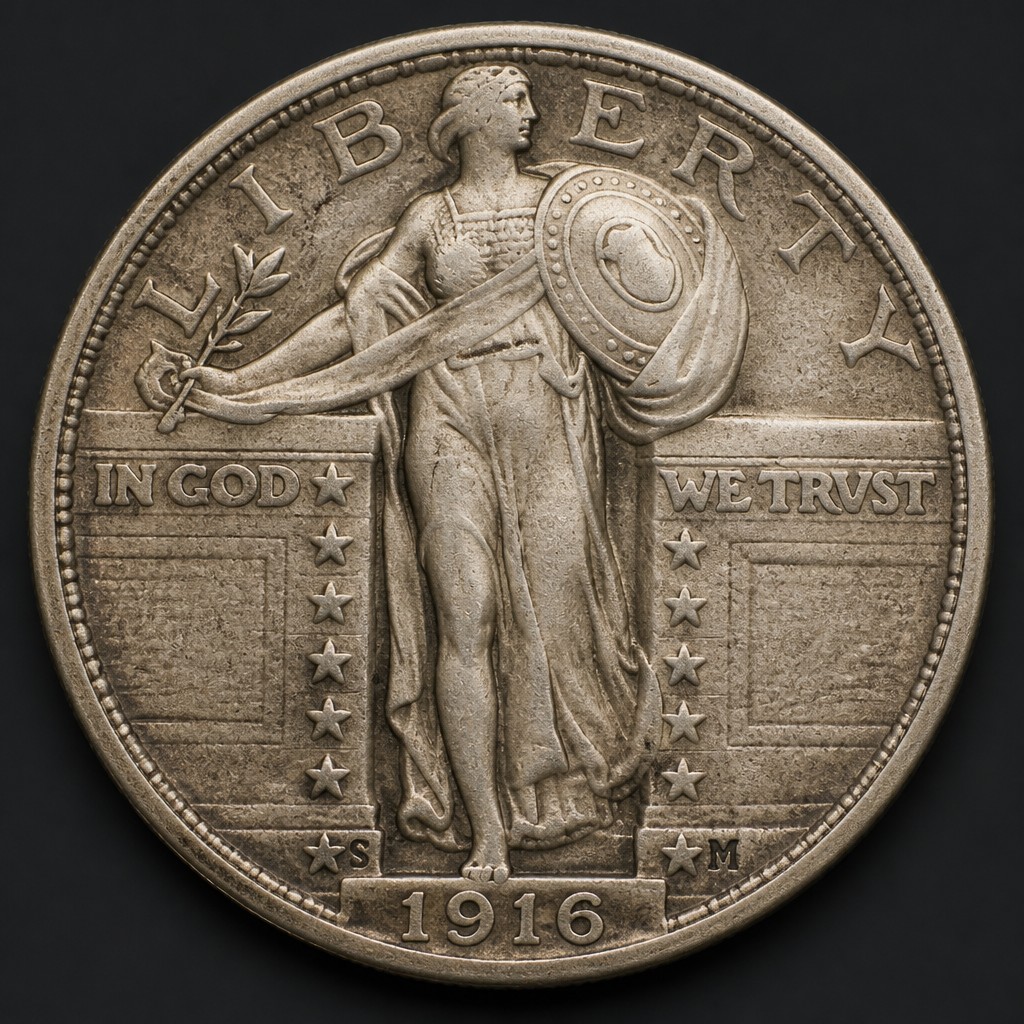 1916 Standing Liberty Quarter