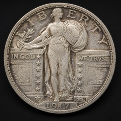 How to Identify the 1917 Type 1 Standing Liberty Quarter