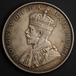 1921 Fifty Cents (King of Canadian Coins)