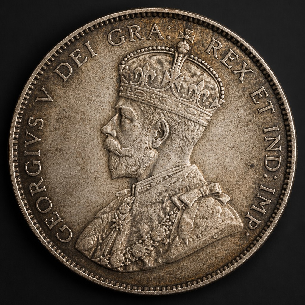 1921 Fifty Cents (King of Canadian Coins)