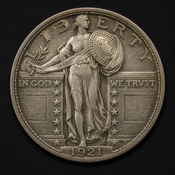 How to Identify the 1921 Standing Liberty Quarter