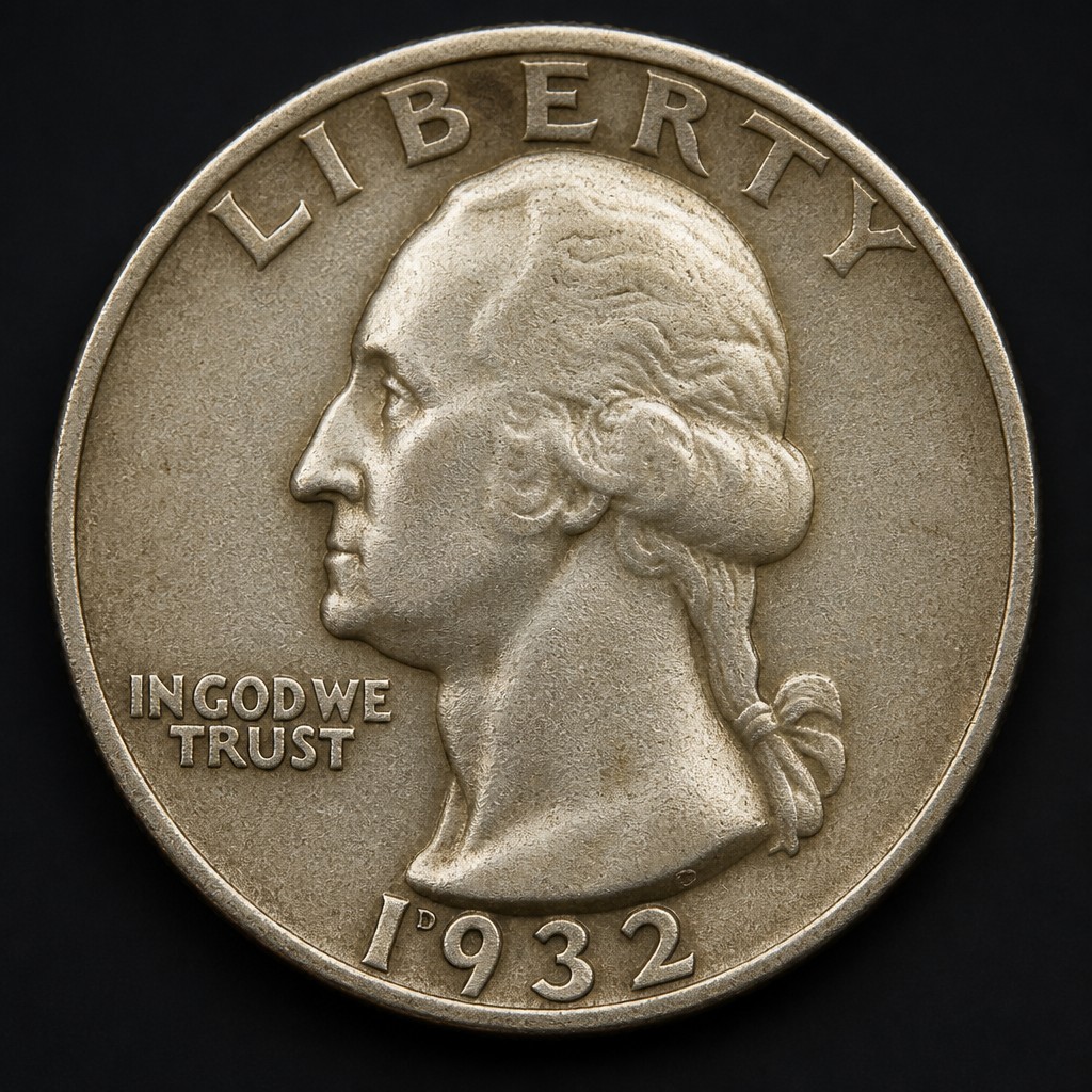 1932-D Washington Quarter