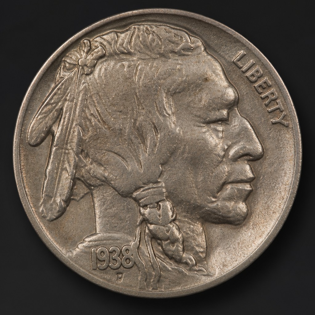 1938-D Buffalo Nickel