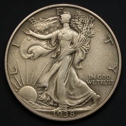 How to Identify the 1938-D Walking Liberty Half Dollar
