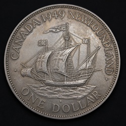 How to Identify the 1949 Newfoundland Silver Dollar (Matthew ship)