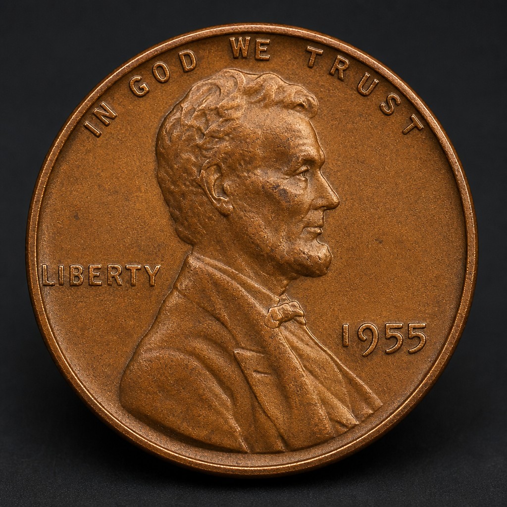 1955 Doubled Die Lincoln Cent