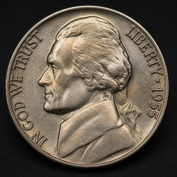 How to Identify the 1955 Jefferson Nickel Poor Man's Doubled Die
