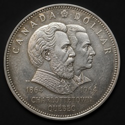 How to Identify the 1964 Charlottetown-Quebec Silver Dollar