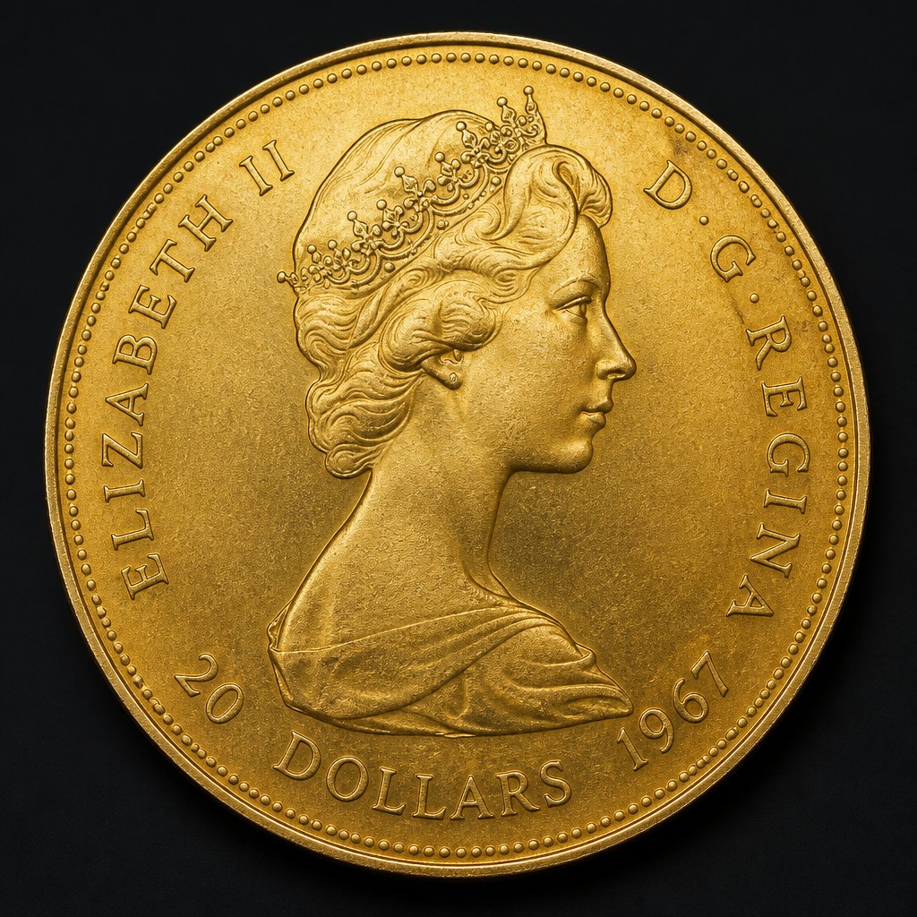 1967 Centennial Gold $20 Coin