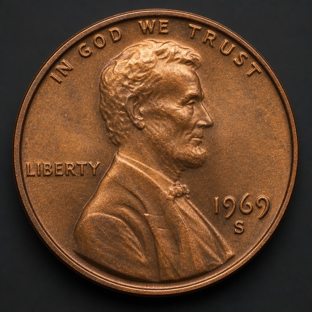 1969-S Doubled Die Lincoln Cent