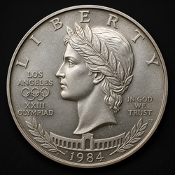 1984 Los Angeles Olympics Commemorative Dollar