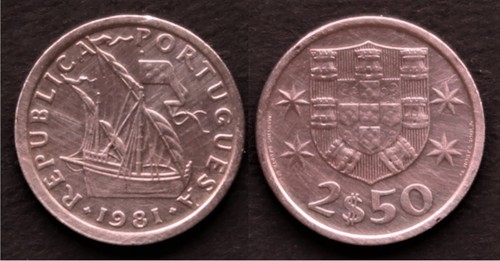 How to Identify the 2.5 Escudos