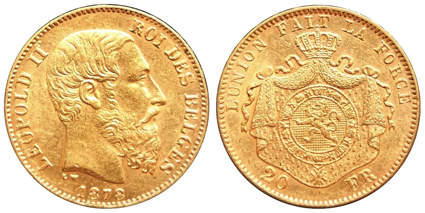 20 Francs (Leopold II)