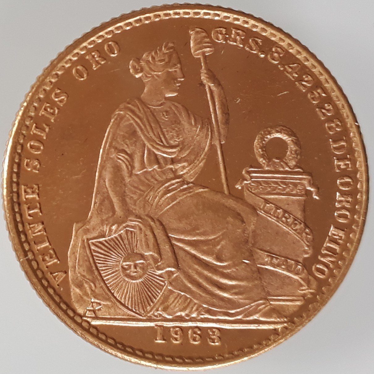 20 Soles de Oro