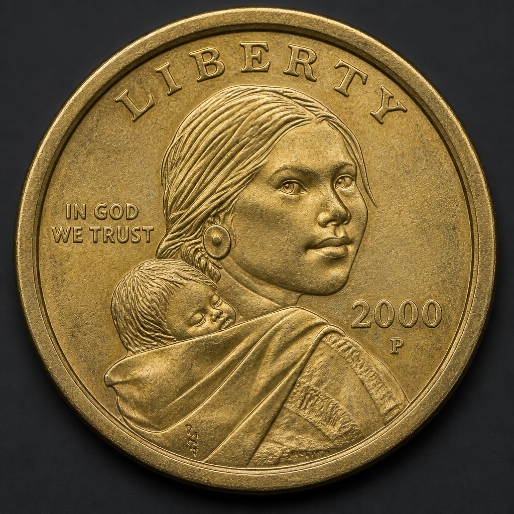 2000-P Sacagawea Cheerios Dollar