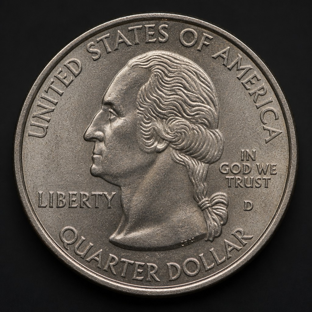 2004-D Wisconsin Extra Leaf High Quarter