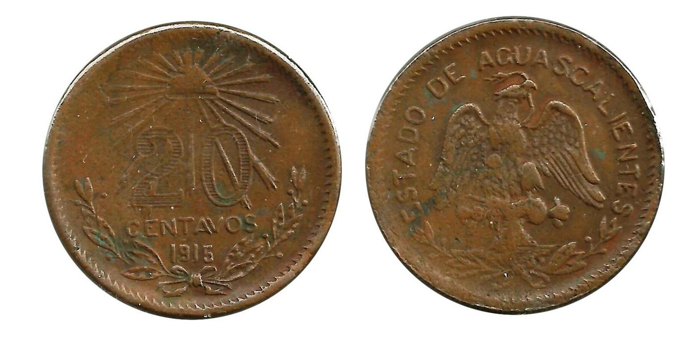 Aguascalientes 20 Centavos