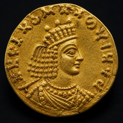 Aksumite Gold Coin of Ezana
