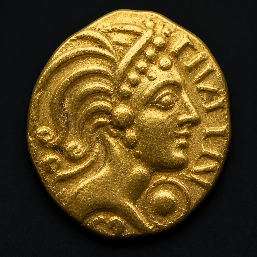 Ancient British Gold Stater (Cunobelin)