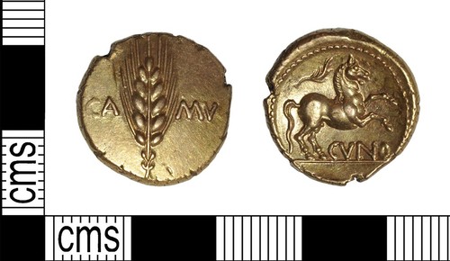 Ancient British Gold Stater (Cunobelin)