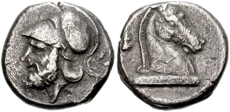 Ancient Greek Didrachm