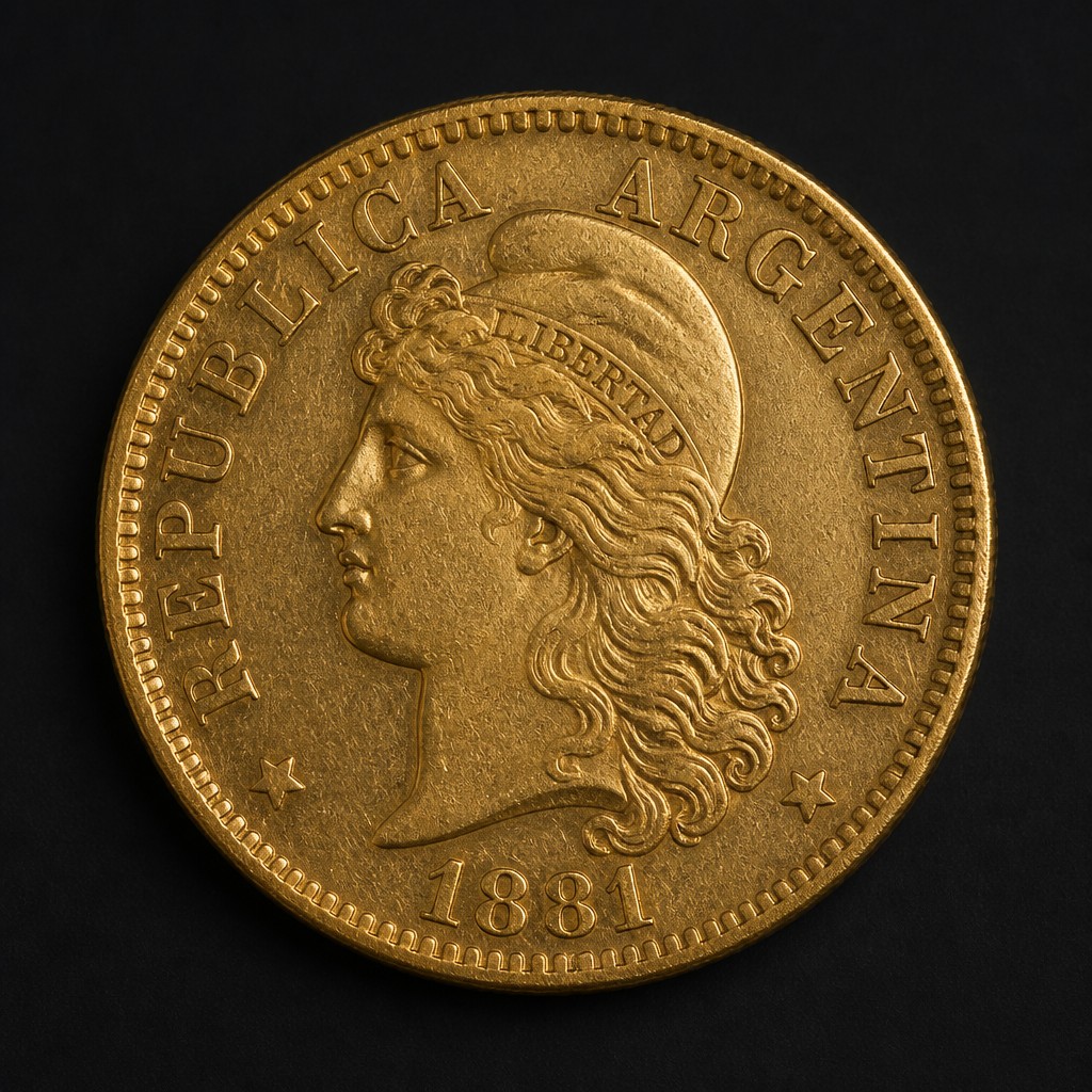 Argentine Argentino Gold (5 Pesos)
