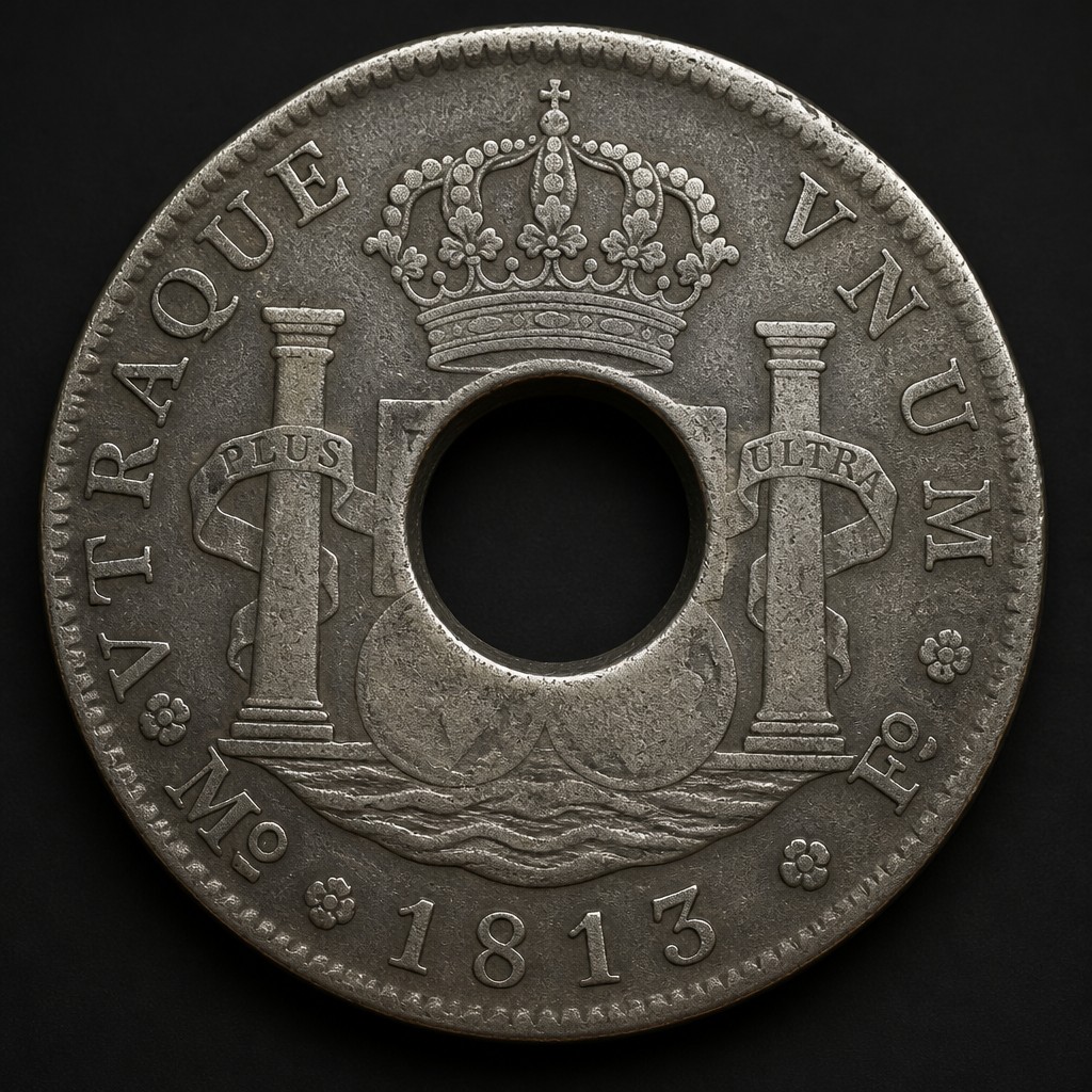 Australian Holey Dollar and Dump