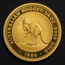 Australian Kangaroo Gold Nugget