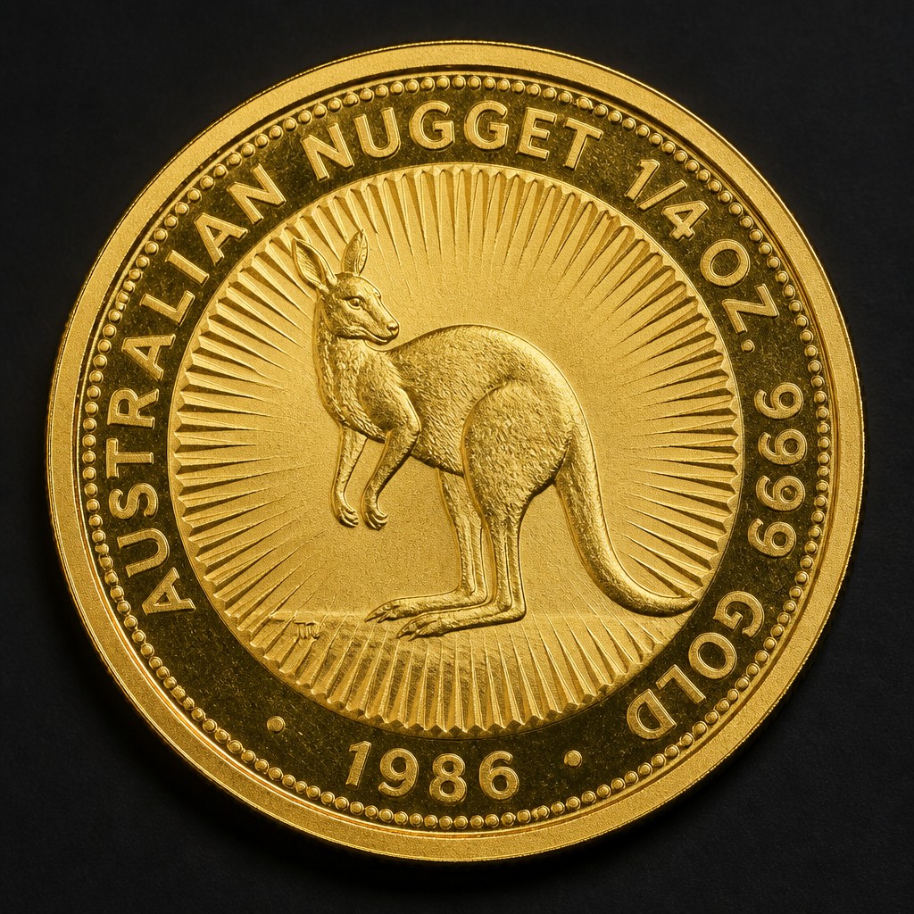 Australian Kangaroo Gold Nugget