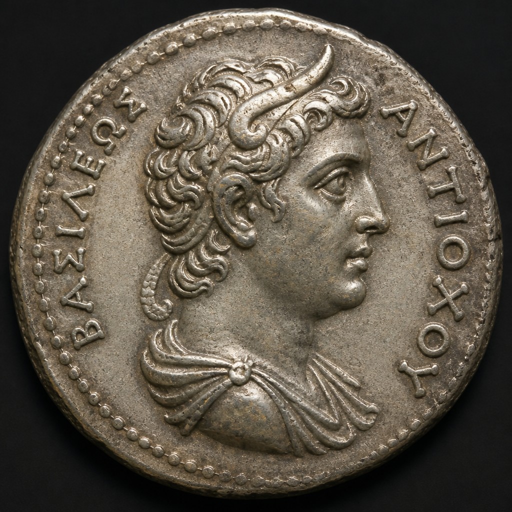 Bactrian Silver Tetradrachm
