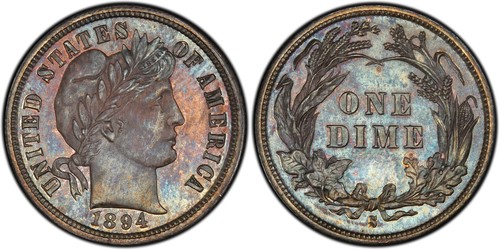 Barber Dime
