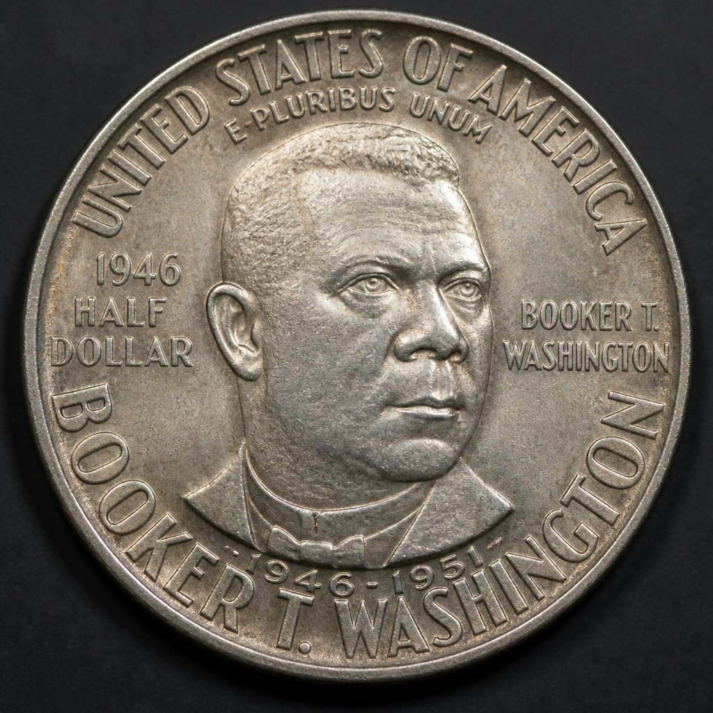 Booker T. Washington Memorial Half Dollar
