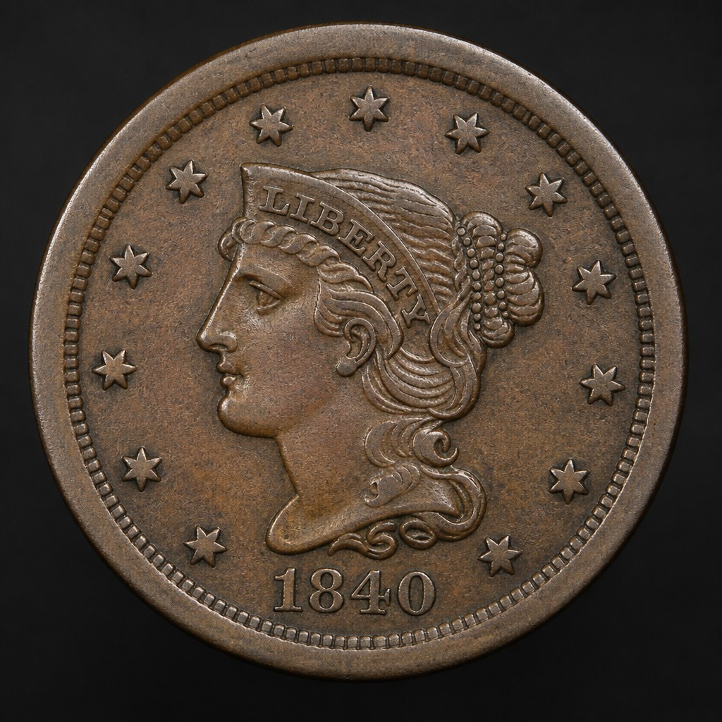 Braided Hair Half Cent