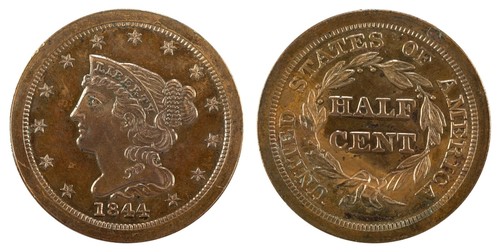 Braided Hair Half Cent