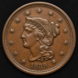 How to Identify the Braided Hair Large Cent