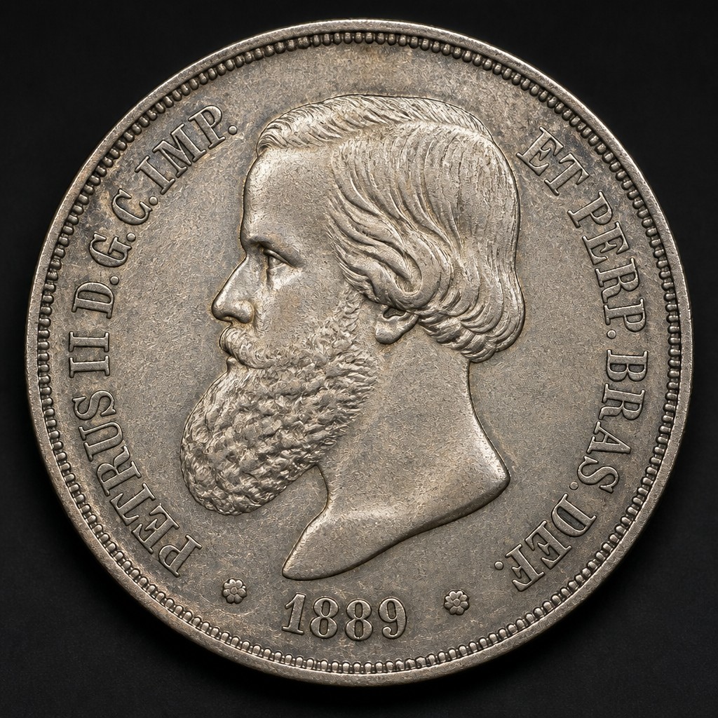 Brazilian 2000 Reis Silver