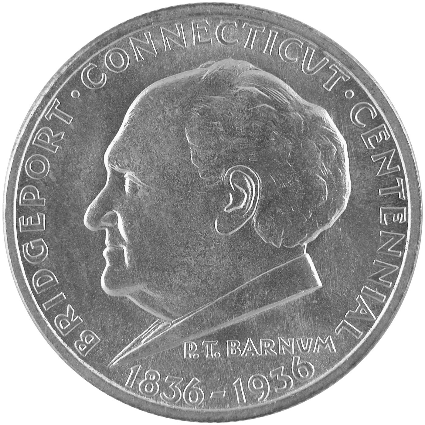 Bridgeport Centennial Half Dollar