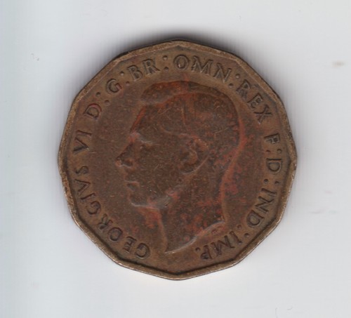 British Brass Threepence