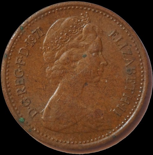 British Decimal Half Penny