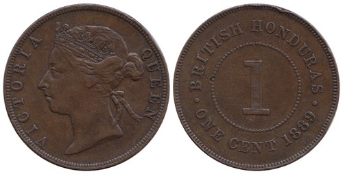 British Honduras One Cent