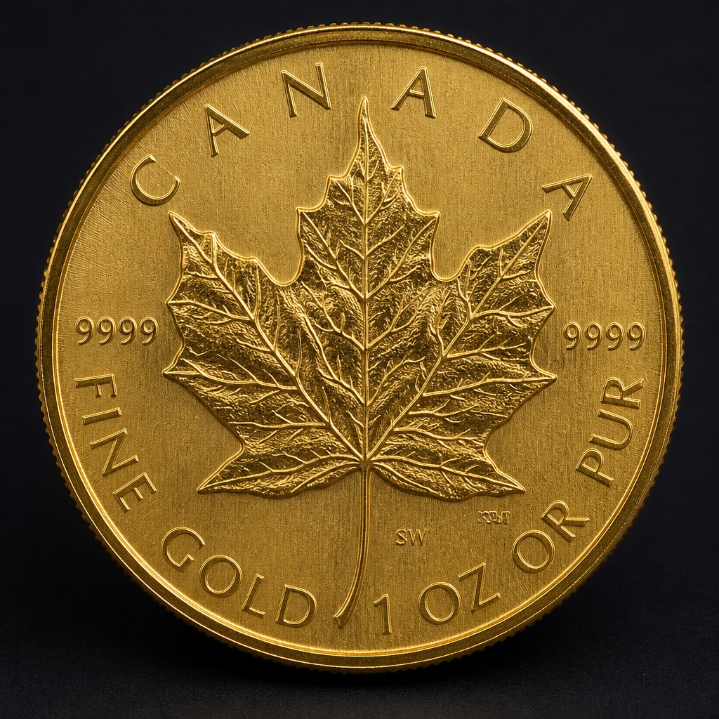 Canadian Maple Leaf (Gold)