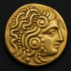 Celtic Gold Stater of the Parisii