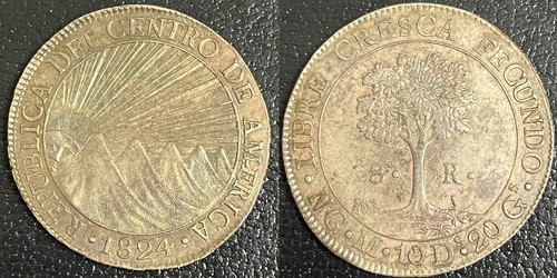 Central American Republic 8 Reales