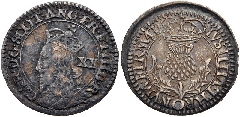 Charles I Twenty Pence