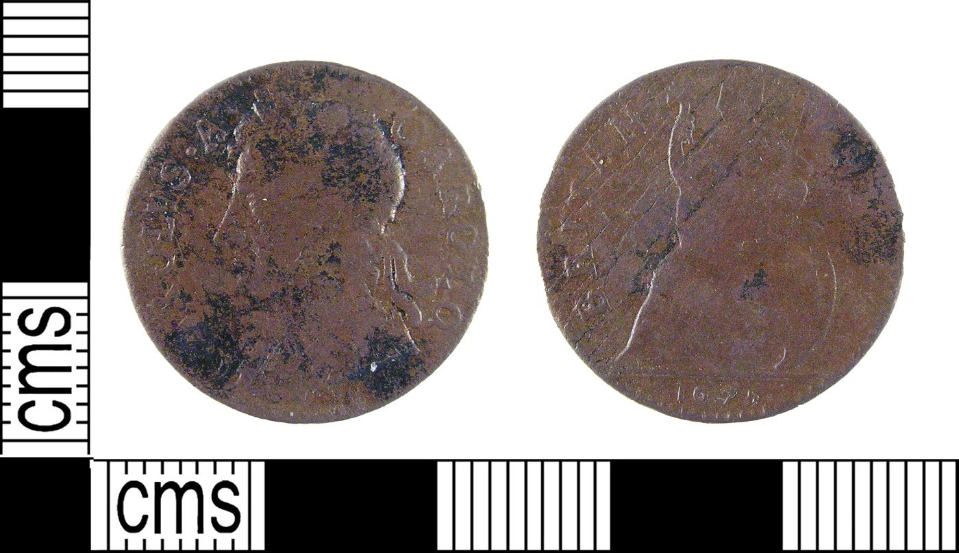Charles II Halfpenny